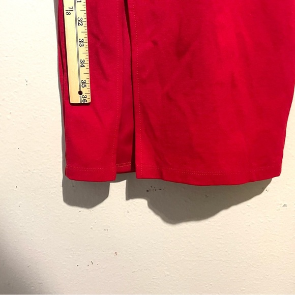 Lulus Chic Red Sleeveless Bodycon Midi Dress Size Small - Picture 8 of 12